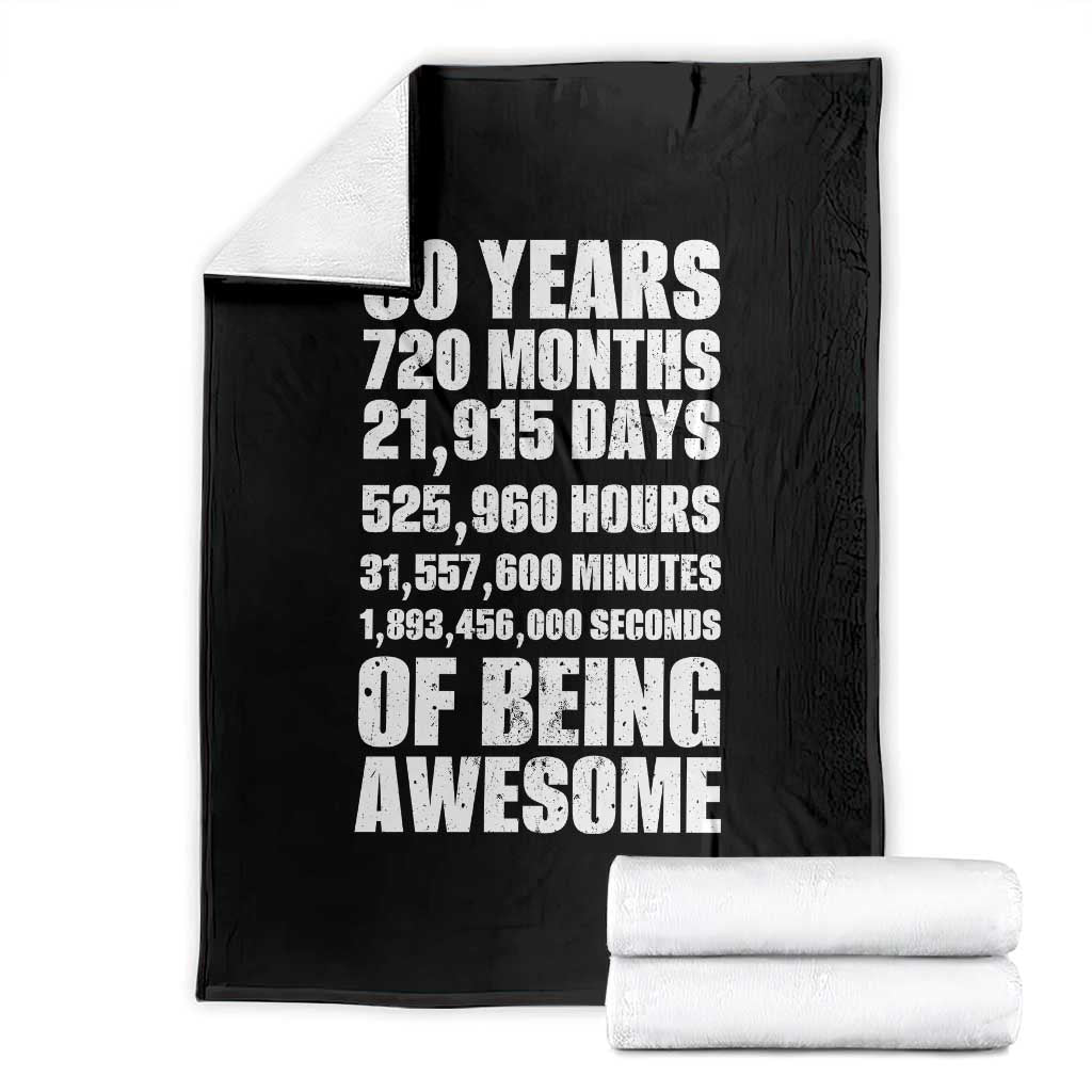 Cheers To 60 Years Birthday Throw Blanket Sixty Years Of Awesome