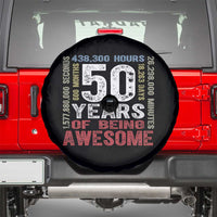 Vintage 50 Years Of Being Awesome Spare Tire Cover 50th Birthday Legend Gift Idea
