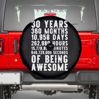 Funny 30th Birthday Spare Tire Cover Thirty Years Of Being Awesome