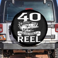 Still Keeping It Reel At 40 Spare Tire Cover Fisherman Birthday Gift