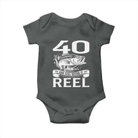 Still Keeping It Reel At 40 Baby Onesie Fisherman Birthday Gift