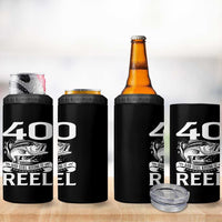 Still Keeping It Reel At 40 4 in 1 Can Cooler Tumbler Fisherman Birthday Gift