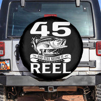 Still Keeping It Reel At 45 Spare Tire Cover Fisherman Birthday Gift