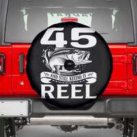 Still Keeping It Reel At 45 Spare Tire Cover Fisherman Birthday Gift