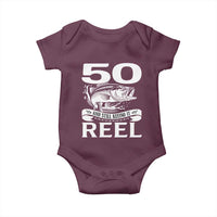 Still Keeping It Reel At 50 Baby Onesie Fisherman Birthday Gift