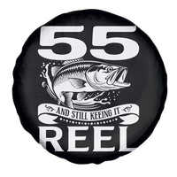 Still Keeping It Reel At 55 Spare Tire Cover Fisherman Birthday Gift