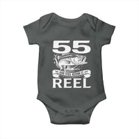 Still Keeping It Reel At 55 Baby Onesie Fisherman Birthday Gift