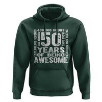 Funny 50th Birthday Gift Hoodie 50 Years Of Being Awesome
