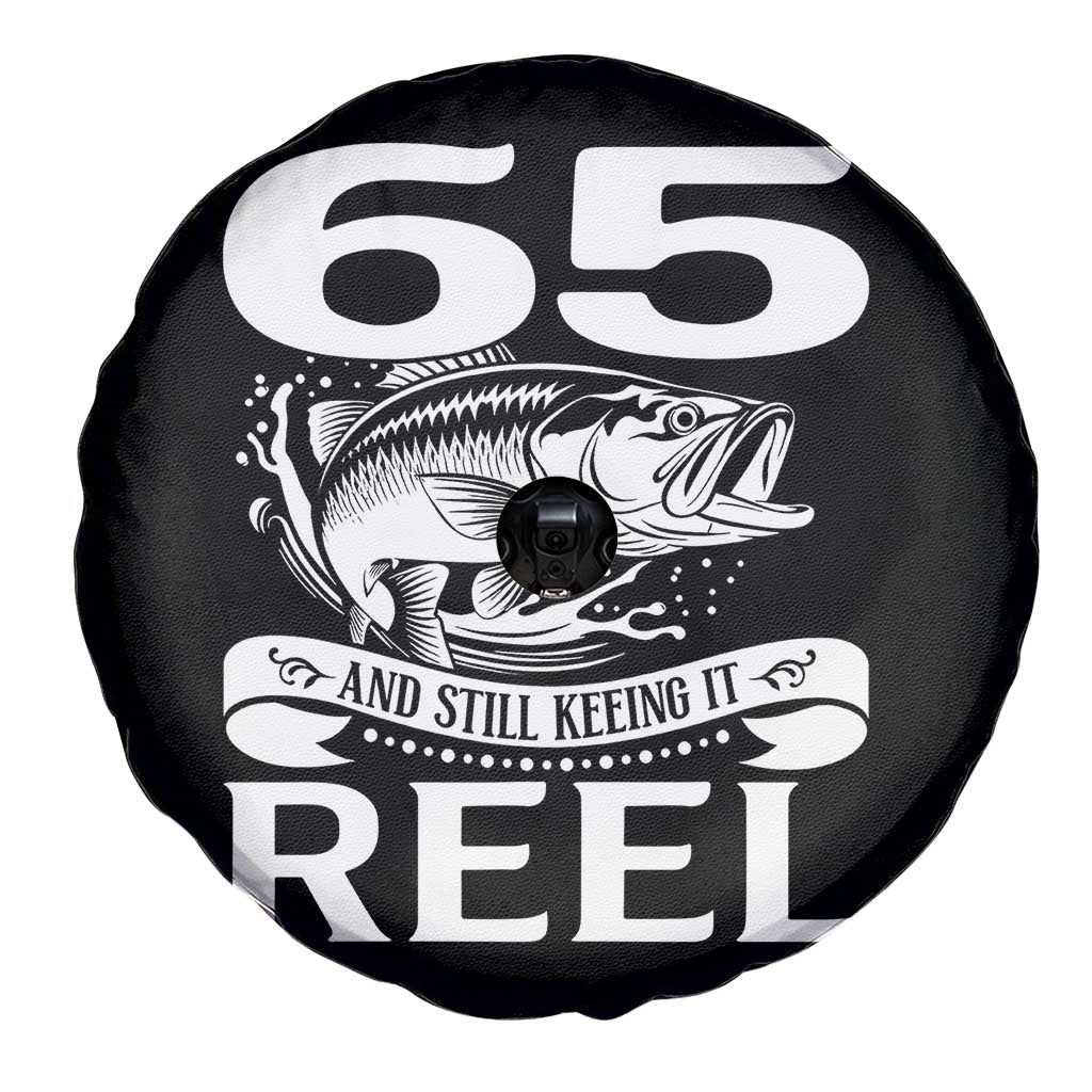 Still Keeping It Reel At 65 Spare Tire Cover Fisherman Birthday Gift