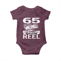 Still Keeping It Reel At 65 Baby Onesie Fisherman Birthday Gift