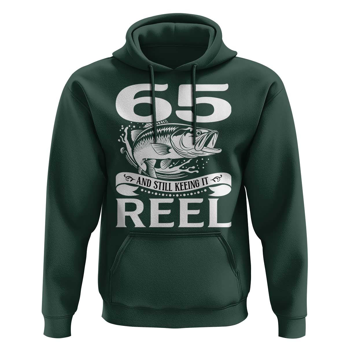 Still Keeping It Reel At 65 Hoodie Fisherman Birthday Gift