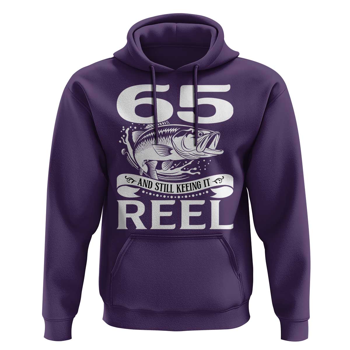 Still Keeping It Reel At 65 Hoodie Fisherman Birthday Gift