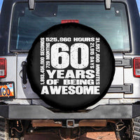 60th Milestone Birthday Gift Spare Tire Cover 60 Years Of Being Awesome