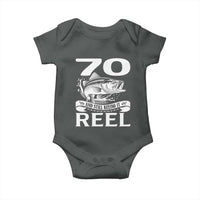 Still Keeping It Reel At 70 Baby Onesie Fisherman Birthday Gift