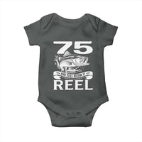 Still Keeping It Reel At 75 Baby Onesie Fisherman Birthday Gift