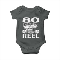 Still Keeping It Reel At 80 Baby Onesie Fisherman Birthday Gift