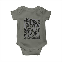 Melanoma Awareness Baby Onesie I Wear Black For Myself Skin Cancer Survivor