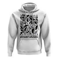 Melanoma Awareness Hoodie I Wear Black For Myself Skin Cancer Survivor