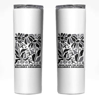 Melanoma Awareness Skinny Tumbler I Wear Black For Myself Skin Cancer Survivor