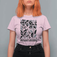Melanoma Awareness T Shirt For Women I Wear Black For Myself Skin Cancer Survivor