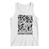 Melanoma Awareness Tank Top I Wear Black For Myself Skin Cancer Survivor