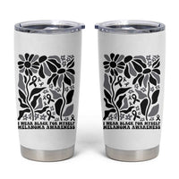 Melanoma Awareness Tumbler Cup I Wear Black For Myself Skin Cancer Survivor
