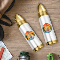 Tropical Skeleton Summerween Bullet Tumbler Beach Cocktail Vacation