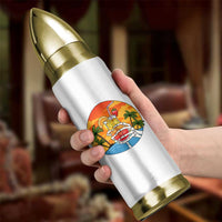 Tropical Skeleton Summerween Bullet Tumbler Beach Cocktail Vacation