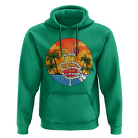 Tropical Skeleton Summerween Hoodie Beach Cocktail Vacation