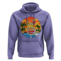 Tropical Skeleton Summerween Hoodie Beach Cocktail Vacation