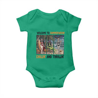 Welcome To Summerween Chillin And Thrillin Baby Onesie Funny Summer Halloween