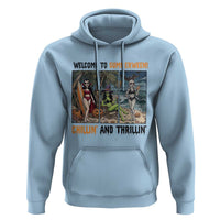 Welcome To Summerween Chillin And Thrillin Hoodie Funny Summer Halloween