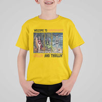 Welcome To Summerween Chillin And Thrillin T Shirt For Kid Funny Summer Halloween