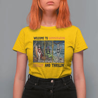 Welcome To Summerween Chillin And Thrillin T Shirt For Women Funny Summer Halloween