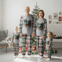 Welcome To Summerween Chillin And Thrillin Plaid Pajama Set Spooky Beach Party Gift
