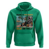 Welcome To Summerween Chillin And Thrillin Hoodie Spooky Beach Party Gift