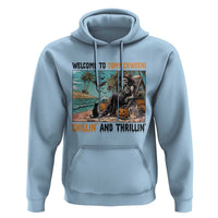 Welcome To Summerween Chillin And Thrillin Hoodie Spooky Beach Party Gift
