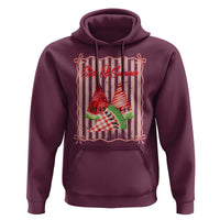 Striped Watermelon Beach Vibes Graphic Hoodie Slice Of Summer