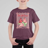 Striped Watermelon Beach Vibes Graphic T Shirt For Kid Slice Of Summer