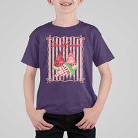 Striped Watermelon Beach Vibes Graphic T Shirt For Kid Slice Of Summer