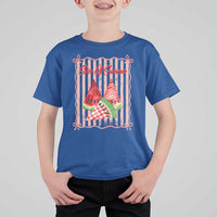 Striped Watermelon Beach Vibes Graphic T Shirt For Kid Slice Of Summer