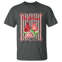 Striped Watermelon Beach Vibes Graphic T Shirt Slice Of Summer