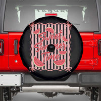 Striped Watermelon Beach Vibes Graphic Spare Tire Cover Sweet Summer Time