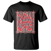 Striped Watermelon Beach Vibes Graphic T Shirt Sweet Summer Time
