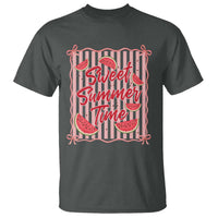 Striped Watermelon Beach Vibes Graphic T Shirt Sweet Summer Time