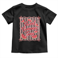 Striped Watermelon Beach Vibes Graphic Toddler T Shirt Sweet Summer Time