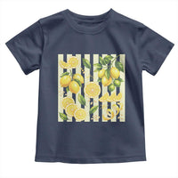 Striped Summer Lemon Toddler T Shirt Citrus Fruit Lover Gift