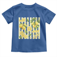 Striped Summer Lemon Toddler T Shirt Citrus Fruit Lover Gift