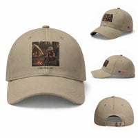 Funny Camping Raccoon Baseball Cap I Live Here Now Outdoor Lover