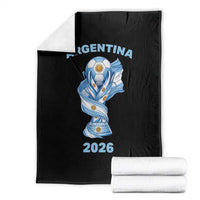 Proud Argentina Soccer 2026 Throw Blanket World Football Fan Gift